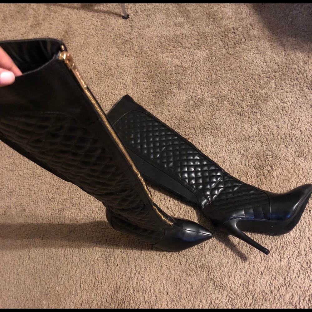 Knee-high boots